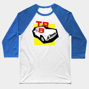 Triumph TR5 classic car bold retro Baseball T-Shirt